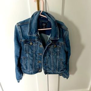 Gap kids denim jacket size M